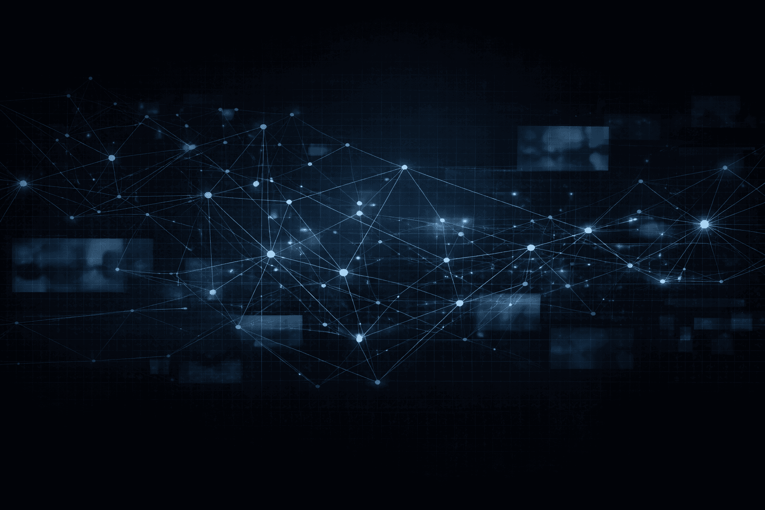 Technology network background